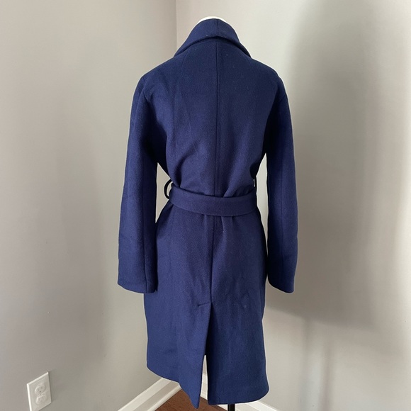 Belted wrap coat - Picture 2 of 4
